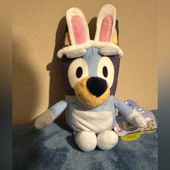 Easter bluey Plush Toy with Bunny Ears - Picture 4 of 4
